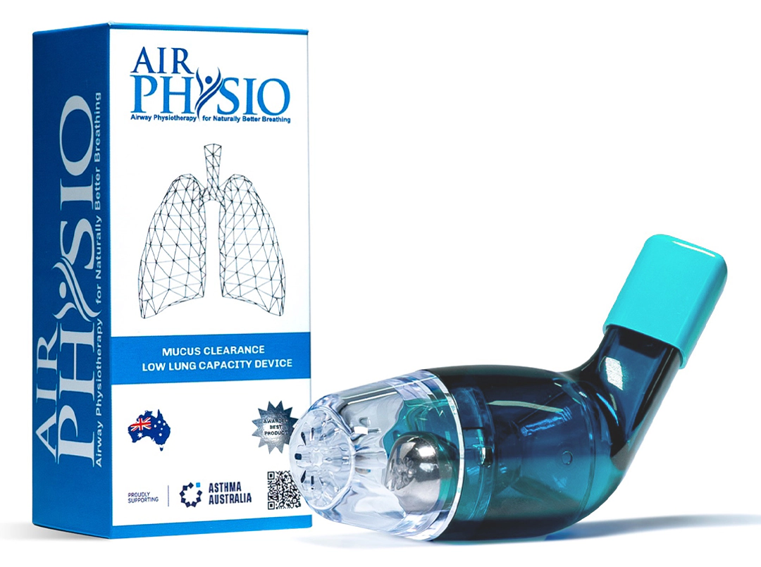 AirPhysio device, straight-on